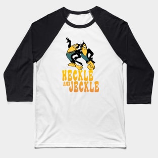 Heckle and Jeckle - Old Cartoon Baseball T-Shirt